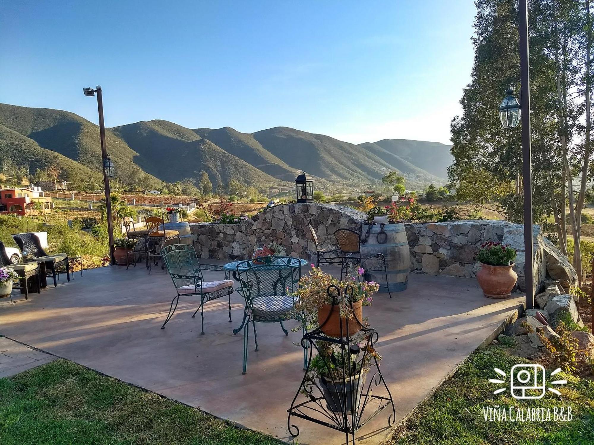 Vina Calabria Bed & Breakfast Valle de Guadalupe Dış mekan fotoğraf
